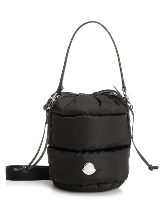 Caradoc Water-Repellent Bucket Bag Crossbody Bags Black