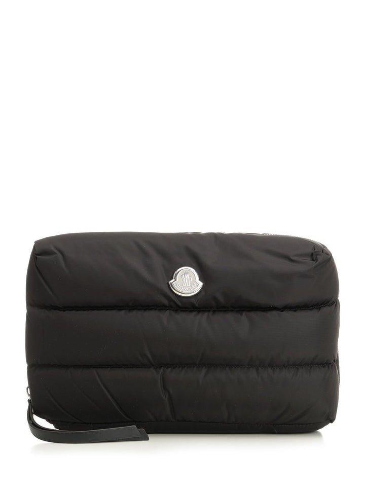 Moncler Caradoc Quilted Beauty Case Small leather goods - Black | ac066177c8bd8ba4ef29042acf90d3df08d5e3f0