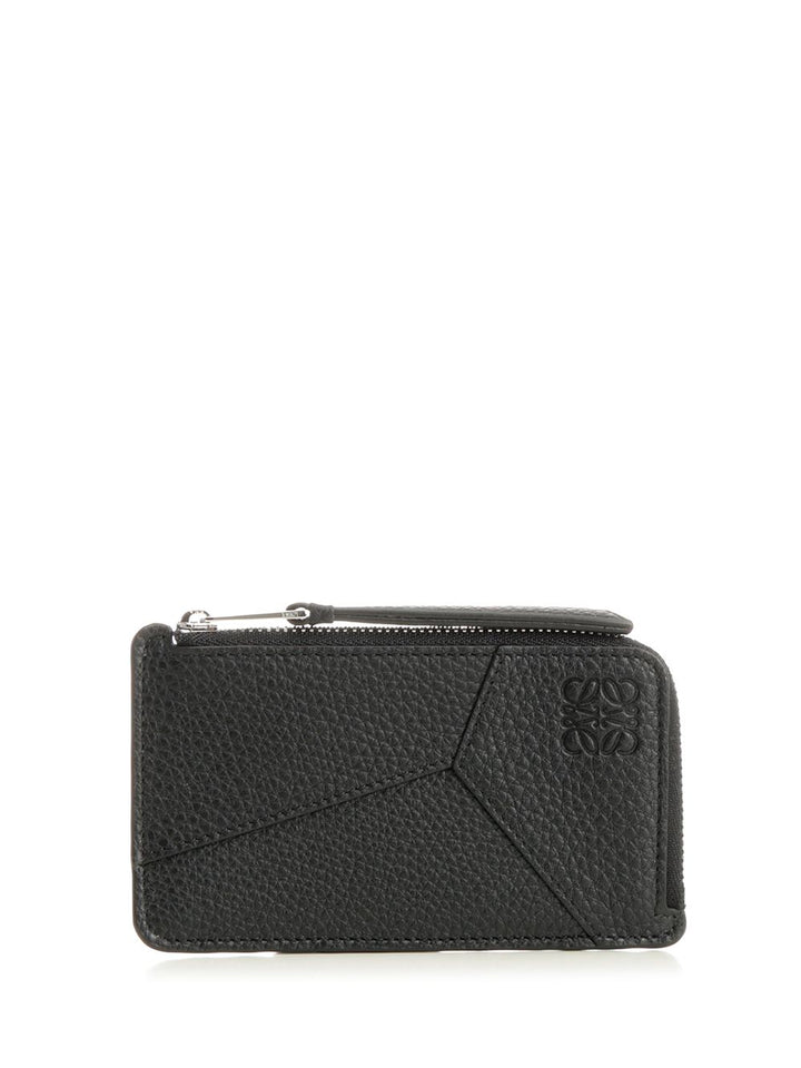 Loewe Puzzle Card Holder With Coin Purse Wallets - Black | e1d33b77601b2cc731453ec1f00e4289d8adbbef