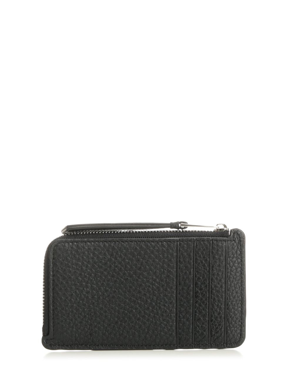 Loewe Puzzle Card Holder With Coin Purse Wallets - Black | 70eb038396ef464670f7405c69c61be667e93776