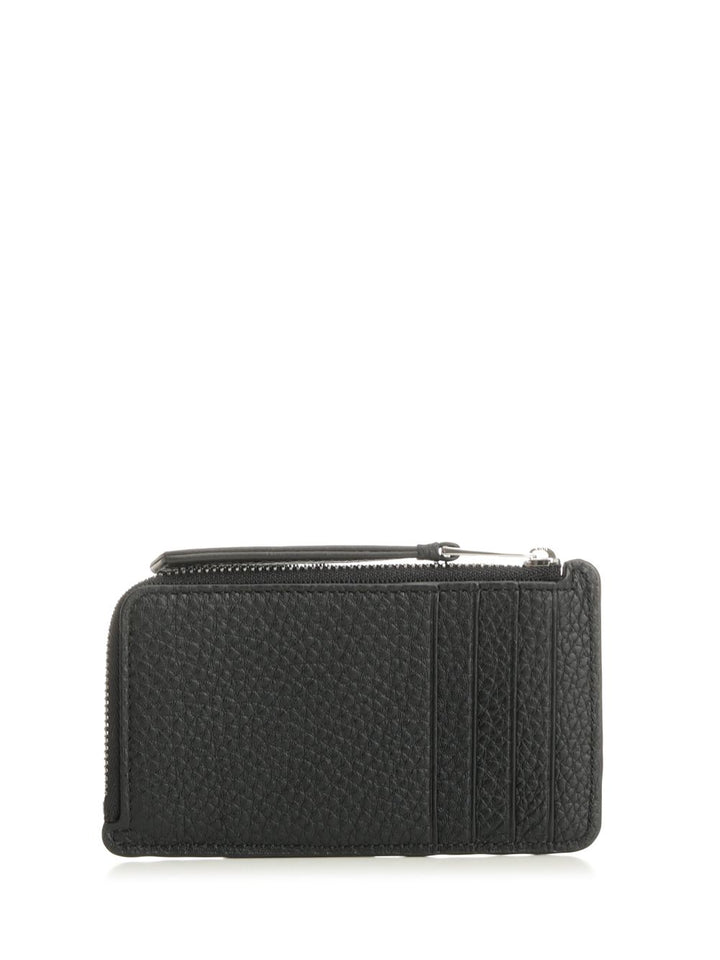 Loewe Puzzle Card Holder With Coin Purse Wallets - Black | 70eb038396ef464670f7405c69c61be667e93776