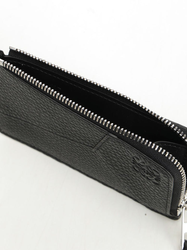 Loewe Puzzle Card Holder With Coin Purse Wallets - Black | fa603552a00e4bb8c15c8a1c9c6fb76bb6ed1a4a