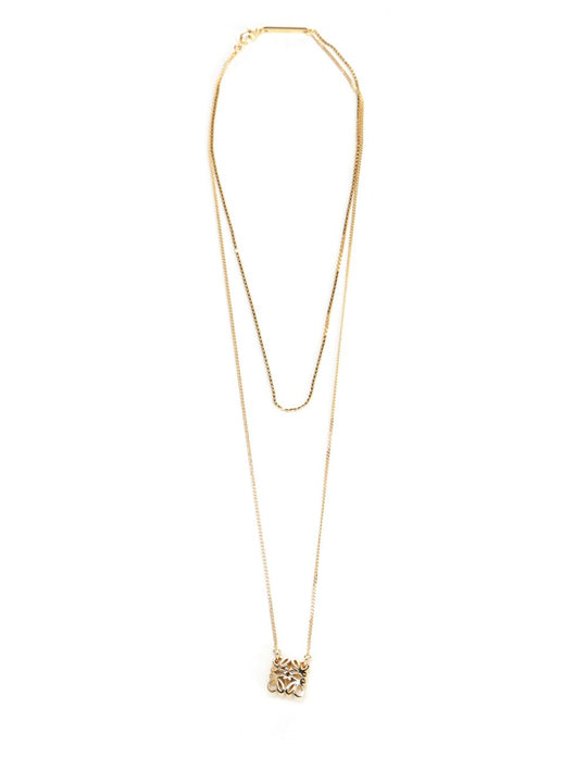 Anagram Bombé Necklace Jewelry Gold