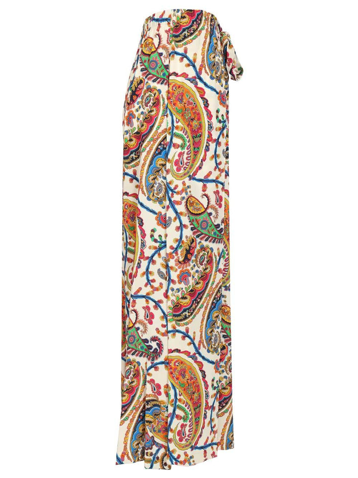 Etro Wide Leg Trousers - Multicolor | b75339700153ebd3ad5dcc8096a741f3642b9b73