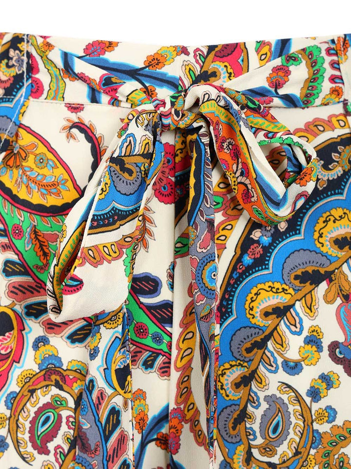 Etro Wide Leg Trousers - Multicolor | 472085e5ec455743a902b4c66dd311c205d0d3f4