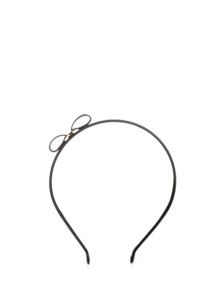 Ferragamo Mini Bow Headband Accessori per capelli - Black | 50b291fc3552b18a8ae025eb4170d9b91b482cdd