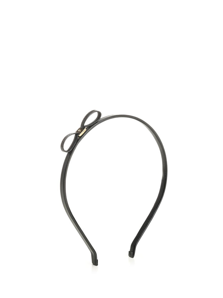 Ferragamo Mini Bow Headband Accessori per capelli - Black | 92721abacfd01af37c58943c86996bf08ca8a40c
