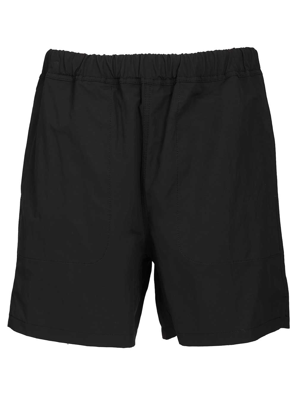 Grifoni Lightweight Shorts Trousers - Black | 709554696a19599ccf5e0a18aeecfd9fd4d3aaca