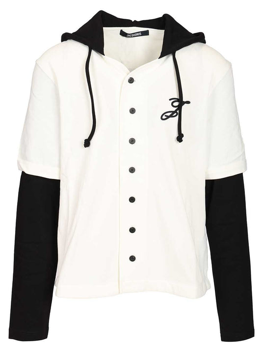 Letro Long-Sleeved T-Shirt Jackets White