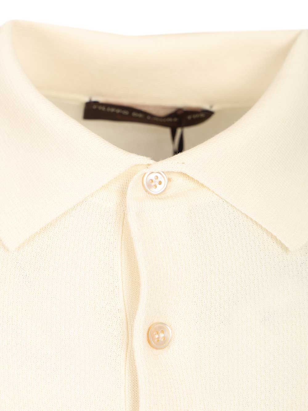 Filippo De Laurentiis Pique Polo shirt - White | 944f72b034263174633edd1d4d472aa1a17d5bd0