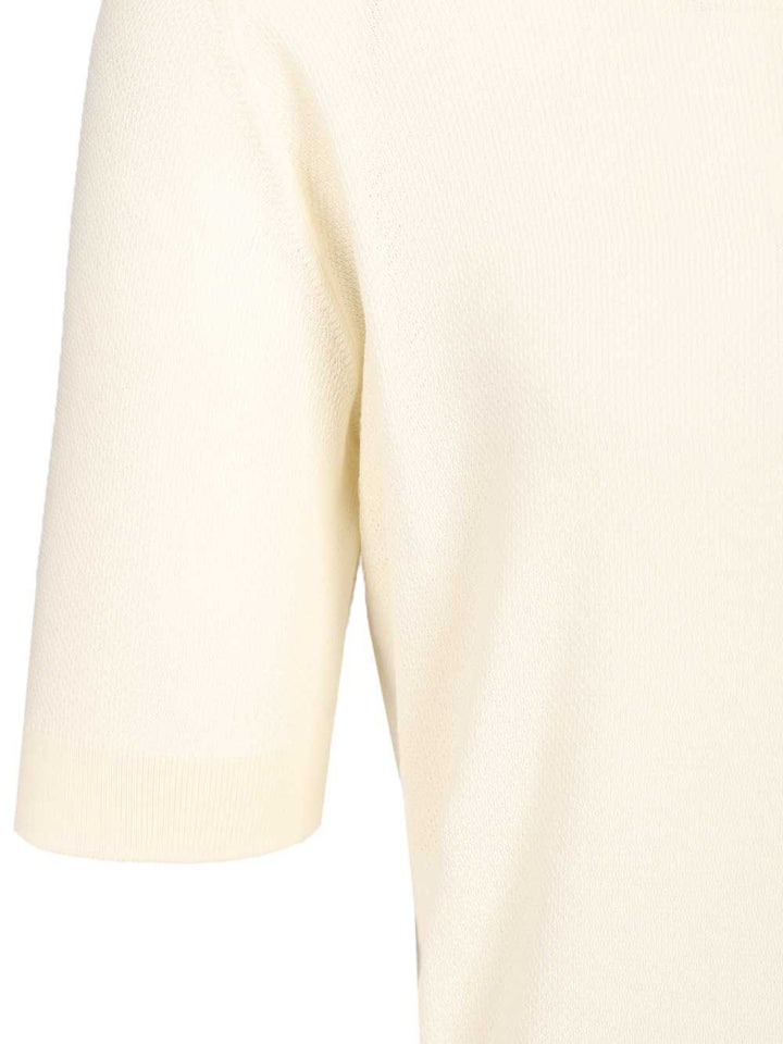 Filippo De Laurentiis Pique Polo shirt - White | cfc3f289d0f4c6e29acdafa32b7107f251df0761