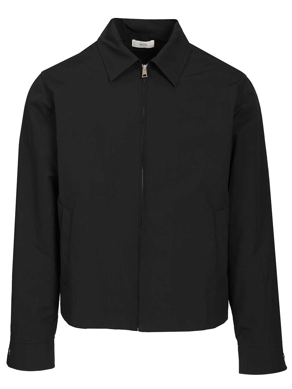 Grifoni Bomber Jacket Jackets - Black | eb8acad460dd8ecf9fd9ebf3894d8bfc7e6765b3