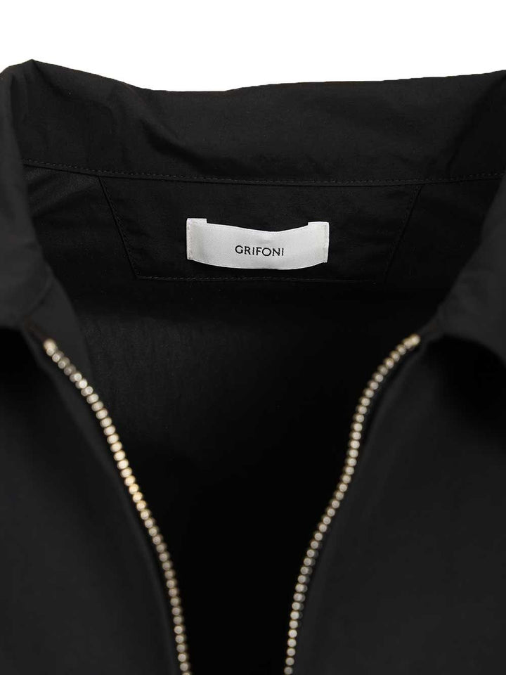 Grifoni Bomber Jacket Jackets - Black | 6f33a43c6b227706fed9078df90c6ca7e8cd5fca
