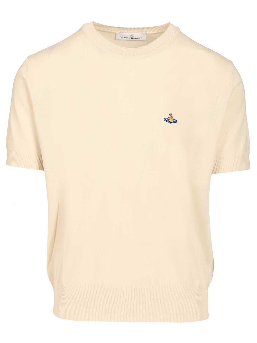 Vivienne Westwood Alex Cotton Shirt T-Shirt - Beige | 31c788ae96adf0713aec7ed0ab9a1badfae6f209