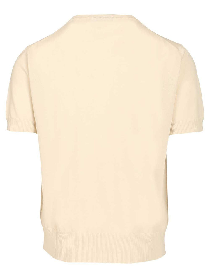 Vivienne Westwood Alex Cotton Shirt T-Shirt - Beige | db22bdef057a08f2454b52712e13b97ddbc31f4b