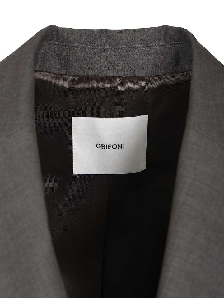 Grifoni Blazer Jackets - Grey | 67f8e784523112bc2ccef034571862533204f569