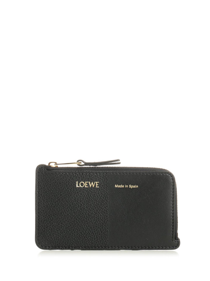 Loewe Card Holder With Coin Pocket Wallets - Black | 687eb5cb812507eb9114d2f2e92c8640535b20b1