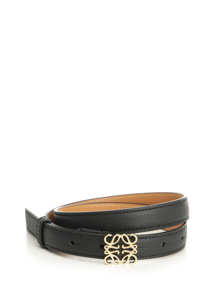 Loewe Anagram Belts - Black | 69a54a0716055b8985f01ac62f71c37f3a12aa6a