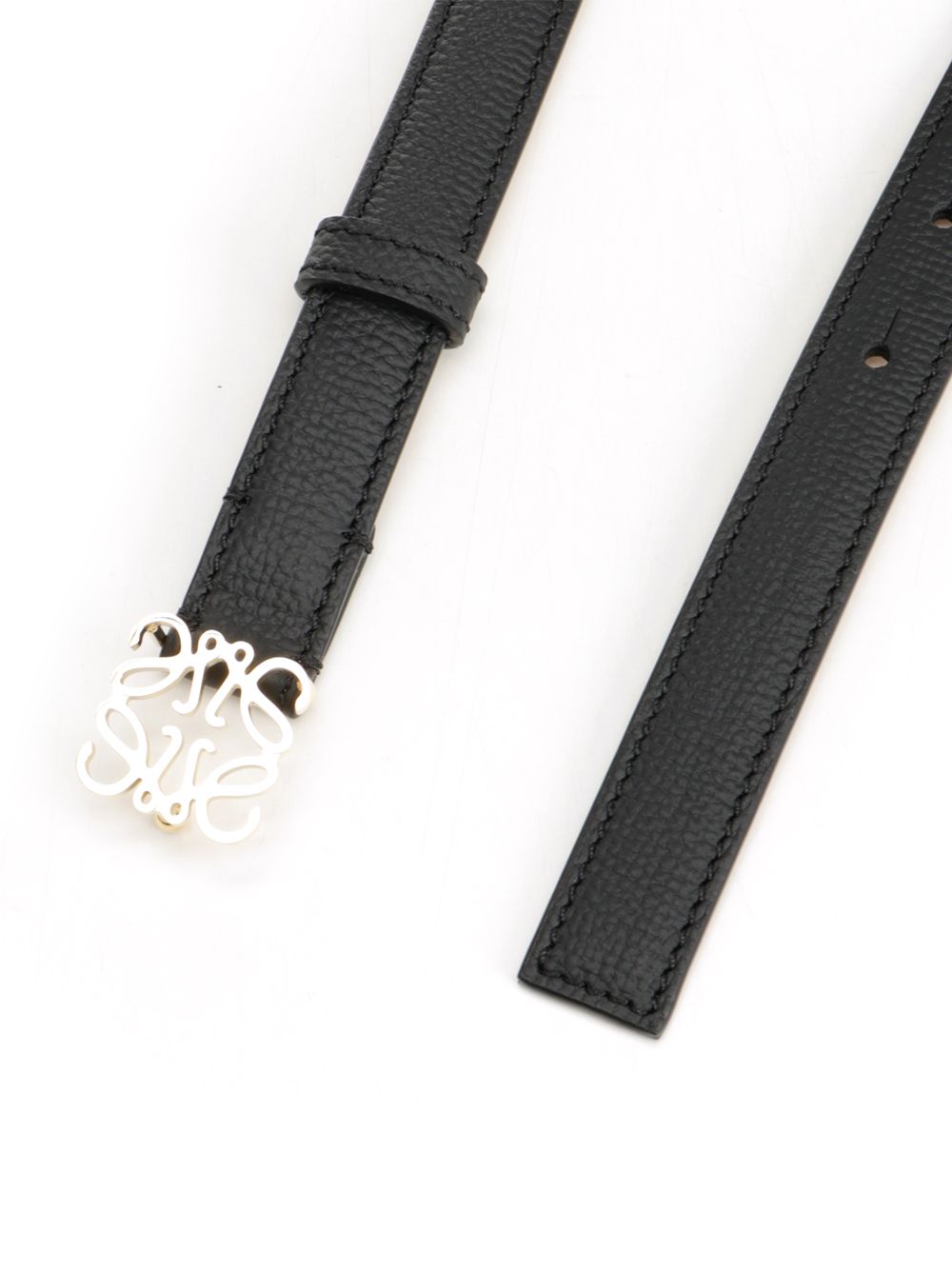 Loewe Anagram Belts - Black | 9382452eb7f248ae6f37fe26fddadd3e04e40f36