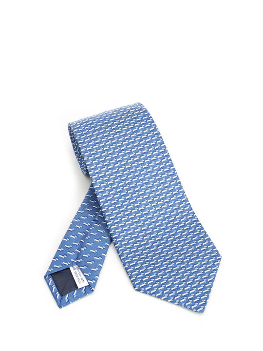 Silk Tie Scarves And Foulards Light Blue