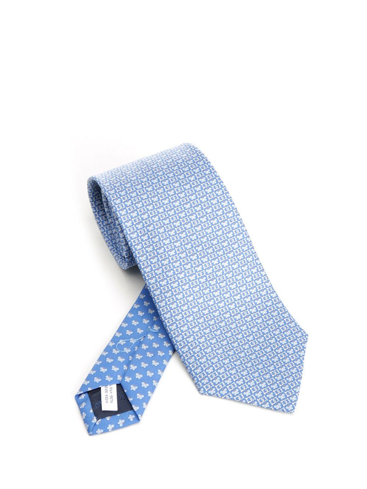 Ferragamo Silk Tie Ties And Bow Ties - Light blue | e79a685af217c92c93a89ff27a5936c0e7c6aa7e