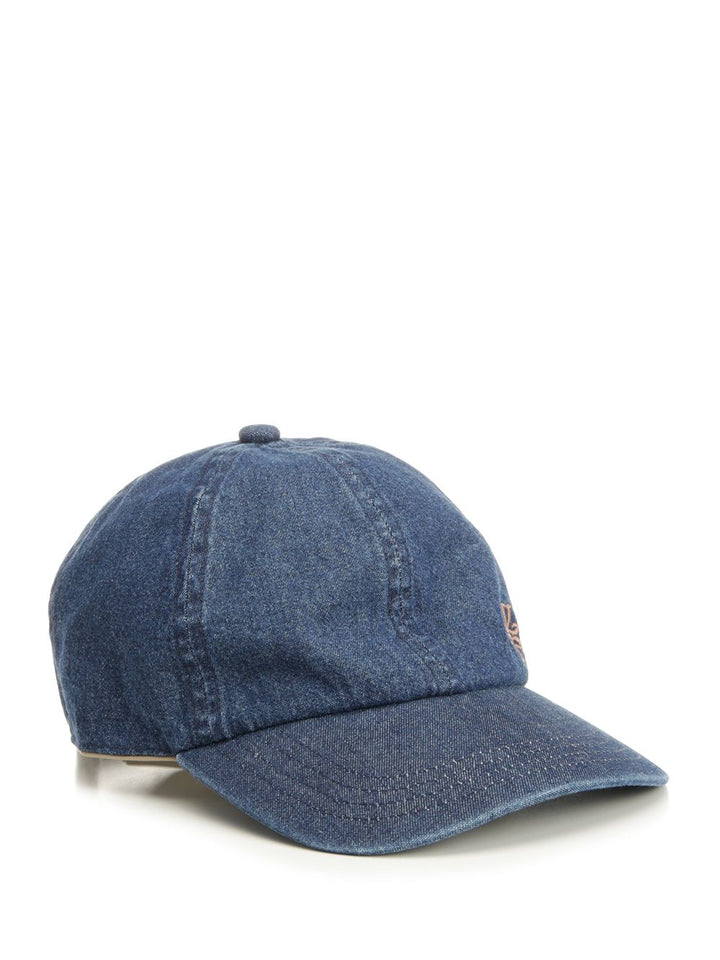 Jacob Cohen Denim Baseball Cap Hats - Blue | 38e9ec408243d68694f56b497a26235888026f15