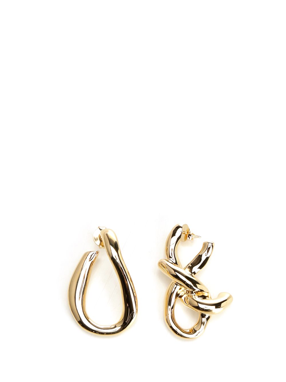 Givenchy Chain Link Golden Asymetrical Earrings Jewelry - Gold | 73beb8975ac004c0bdcd0a904ce429d1f562fabb