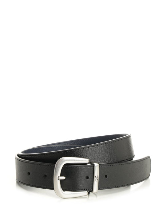 Belt With Reversible Buckle Belts Black