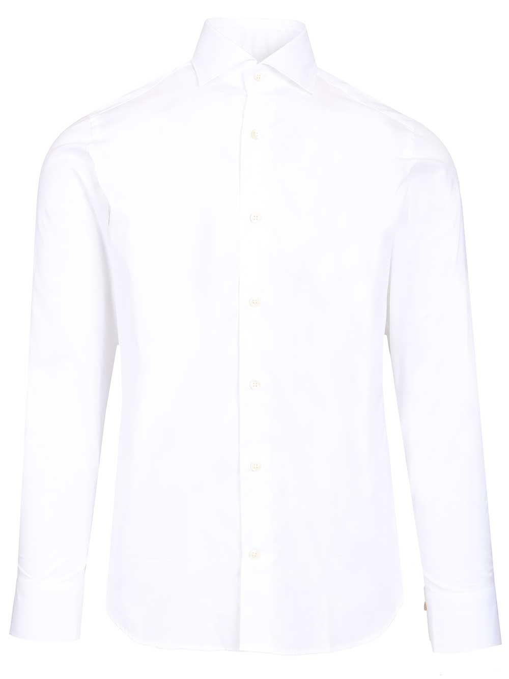 Al Duca D'Aosta Camicia 100 Cotone Shirts - White | 0db31b1546dd3ffefc270f5c8c3a29a6e6a43604