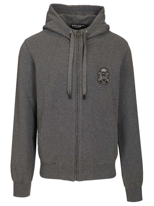 Hooded Sweatshirt Sweatshirts Grey