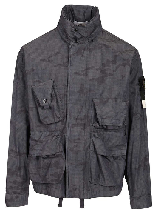 Field Jacket Jackets Blue