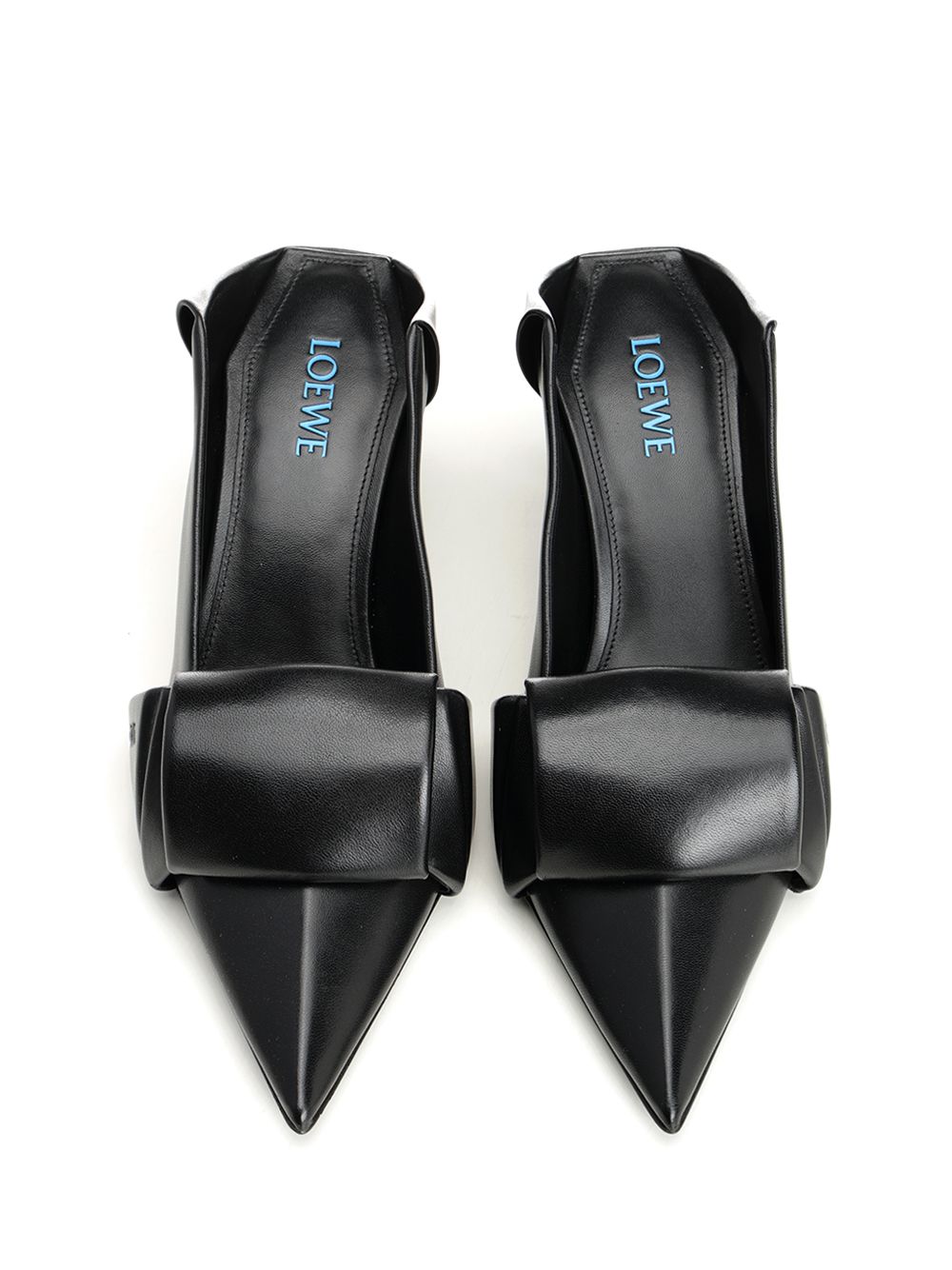 Loewe Origami Flap Back Pump 70 Pumps - Black | a45b000c8ac7e9990d4812d992cdb38e07b32420