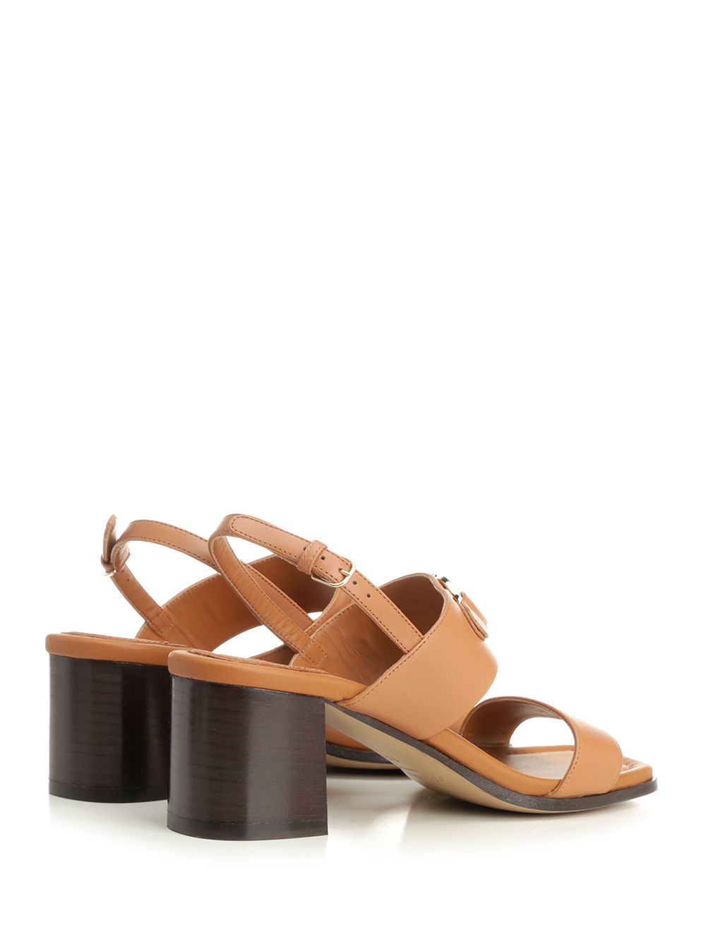 Ferragamo Gancini Ornament Sandal Sandals - Brown | 006c6e97203201bd7c3e82e0b29be201fab1645e