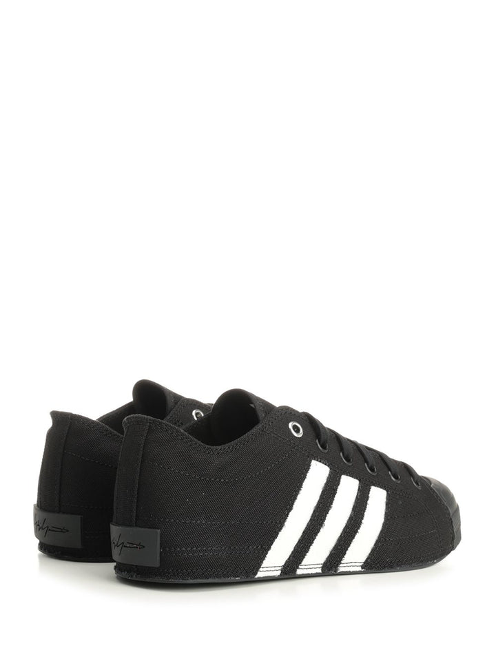 Adidas Y-3 Y-3 Nizza Lo Black/Black/Owhite Sneakers - Black | c3d8ee0b1780531041da2df2967e9835b06eb9b7