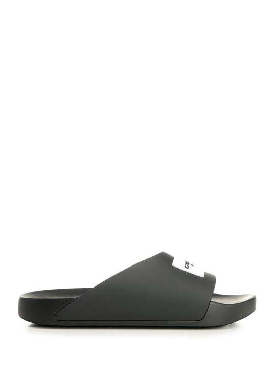 Slides Made Of Rubber Scarpe Basse Black
