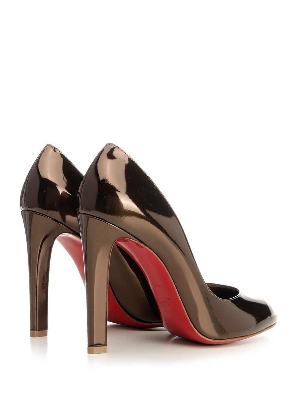 Christian Louboutin Fannylove 100 Décolleté Pumps - Brown | 423656063357cee78d5246e4cd26635b75dd55e7