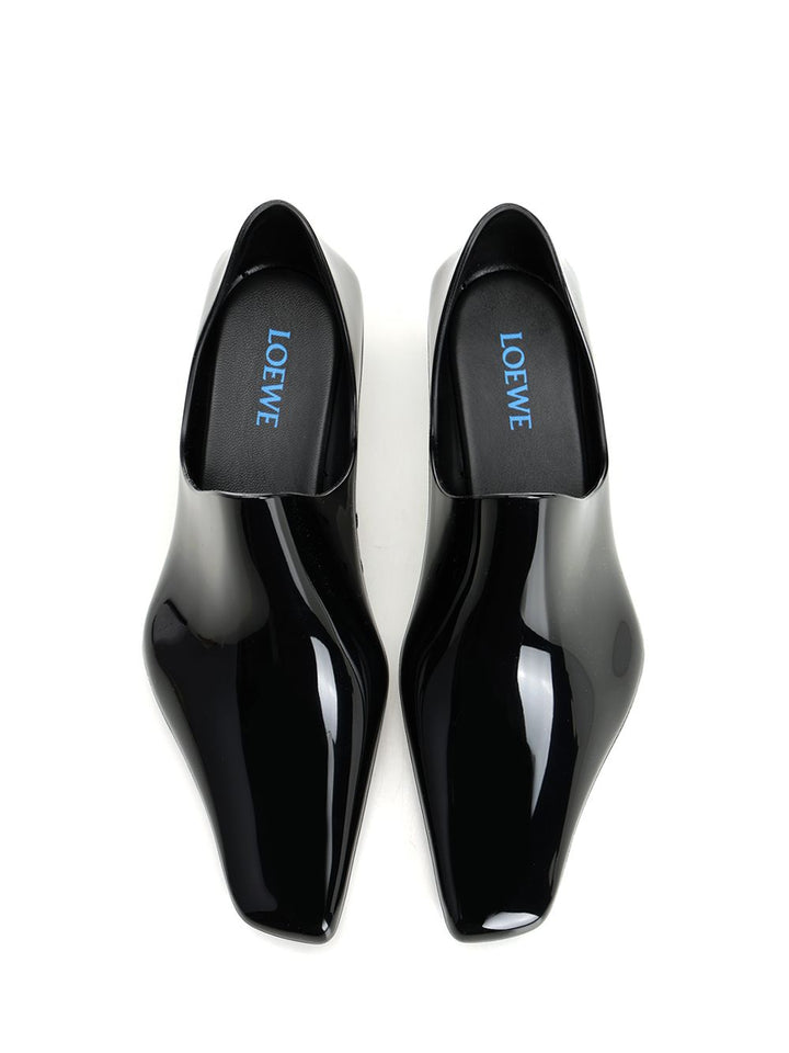Loewe Emily Aqua Bootie 45 In Rubber With Multicolor Socks Pumps - Black | 7ec8e7d6500d43b94e2564a02979d26c8f526c06