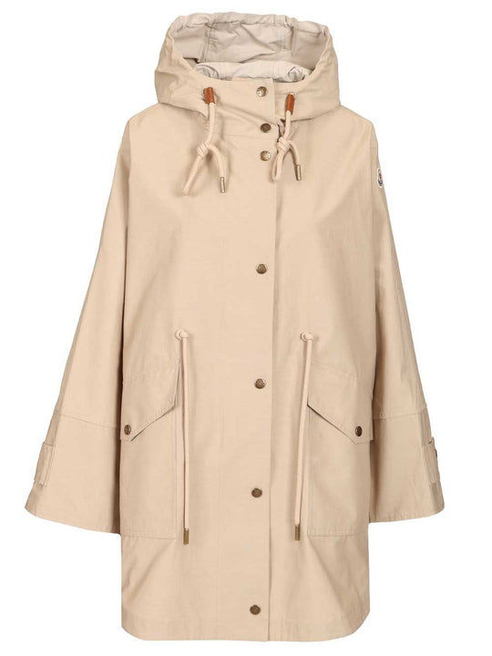 Brunnera Long Parka Jackets Beige