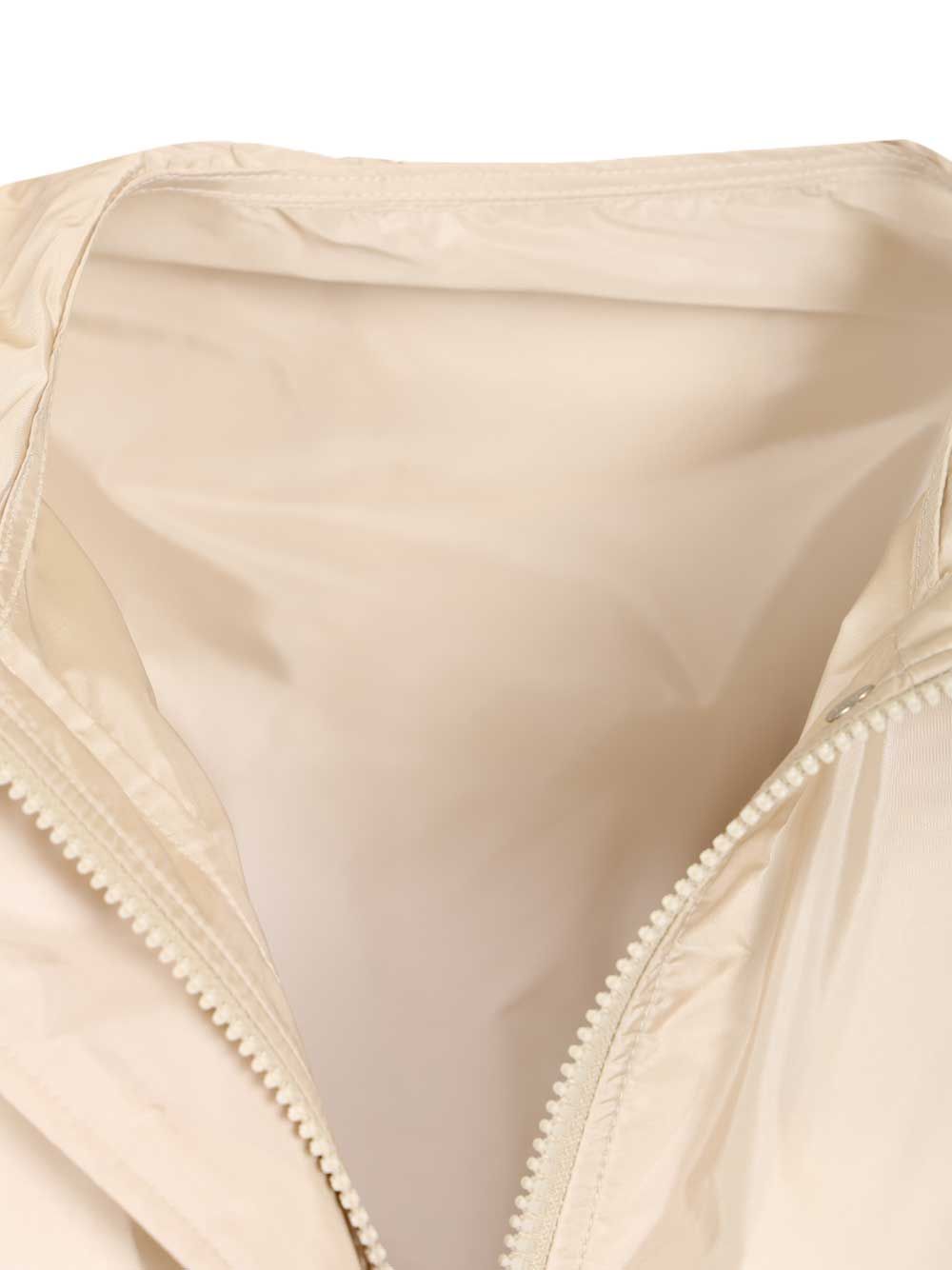 Moncler Weteau Waterproof Jacket With Hood And Ruffles Jackets - White | e8a35feb5db7f1ca2a2f3d3d6f21662ebacfb08a
