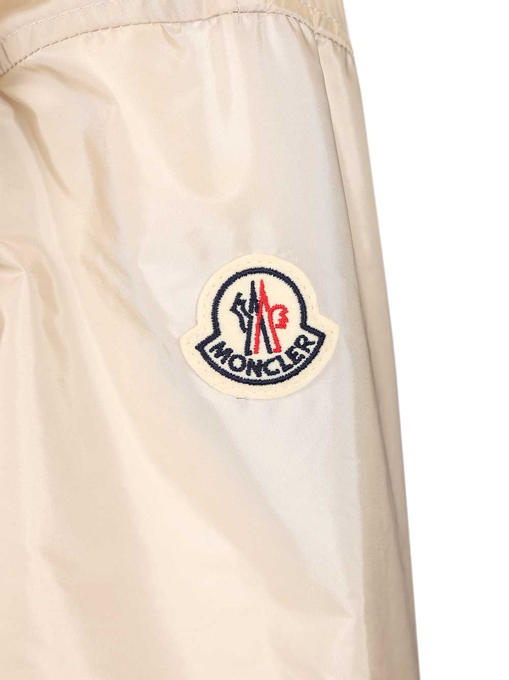 Moncler Weteau Waterproof Jacket With Hood And Ruffles Jackets - White | 117dee7c5bfff41e558afd330b2cf9fe81793018