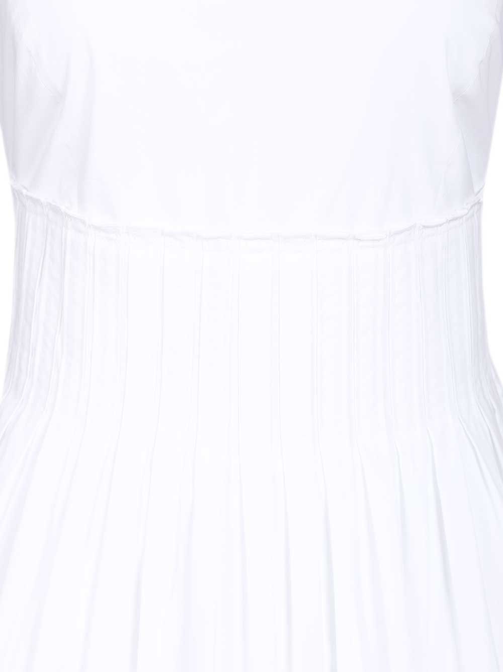 Emporio Armani Long Poplin Dress Dresses - White | c6f4d9b8dd208720a254bc8d08ea4548d137e7ef