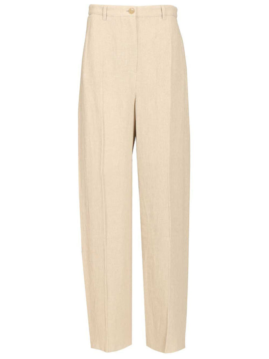Tailored Trousers Beige