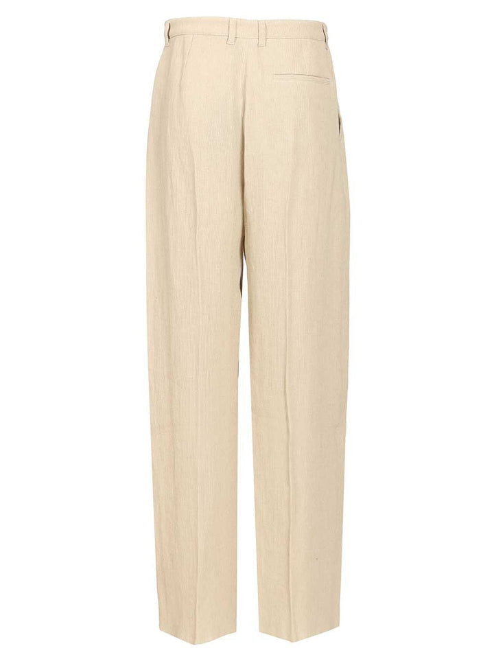 Emporio Armani Tailored Trousers - Beige | c2de98da20822cecbbc897cce93aae5dd577eae8