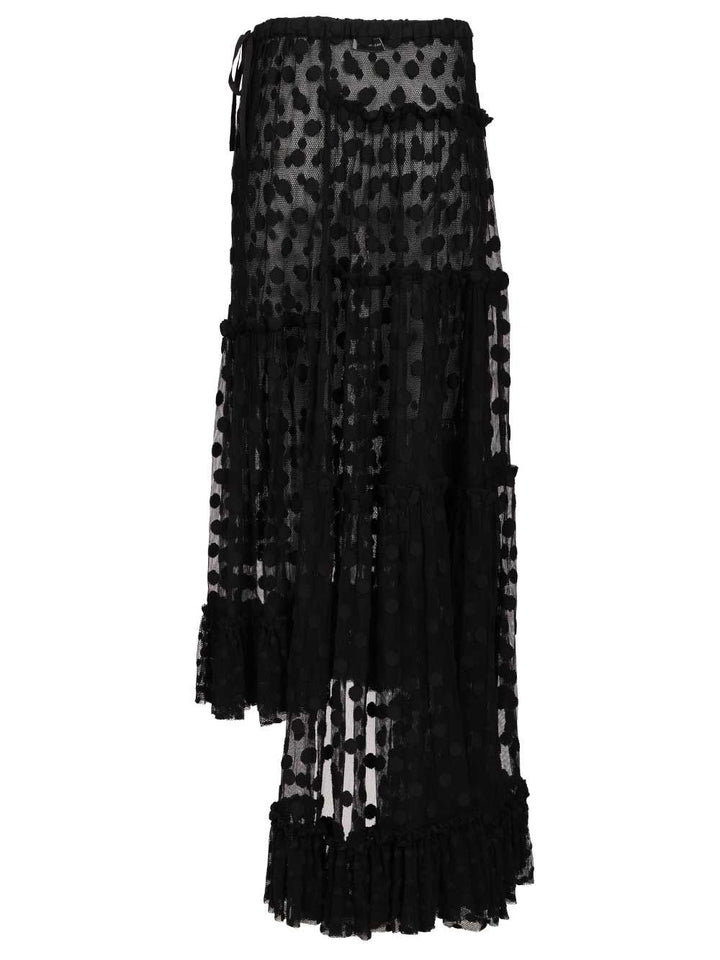 Dries Van Noten Sunia Long Skirt Skirts - Black | 897d5d0250357b6ee5dc7b2baf312d3131115e37