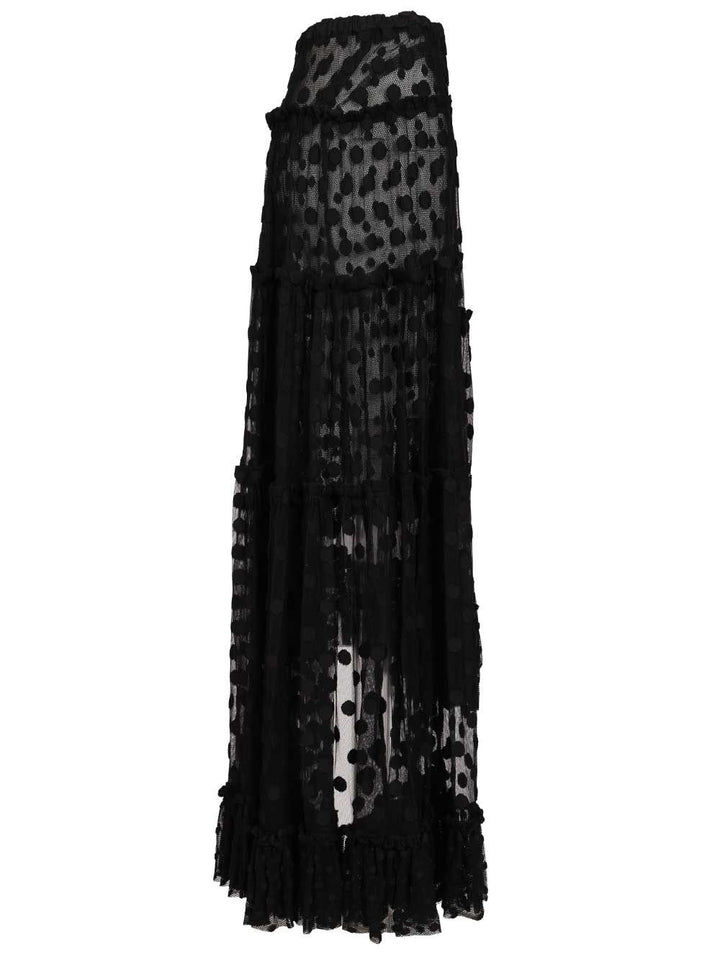 Dries Van Noten Sunia Long Skirt Skirts - Black | 4111b9933119266e9fd509ae210f9743df1d895c