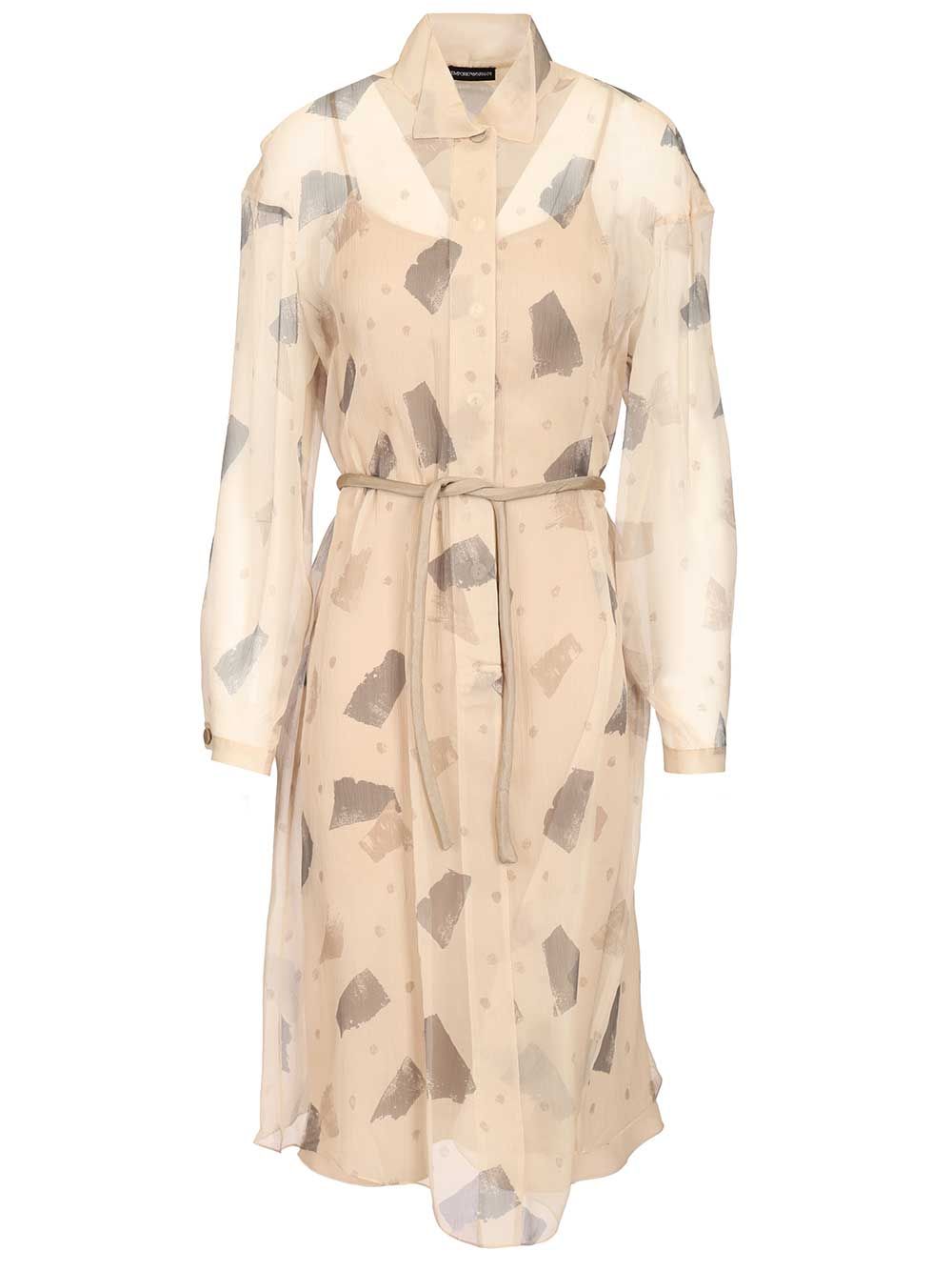 Emporio Armani Silk Dress Dresses - Multicolor | cae40fd0795b672be5578d3850085d27291af369
