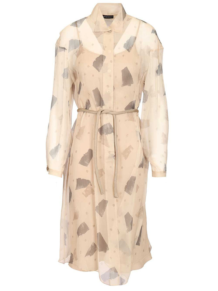 Emporio Armani Silk Dress Dresses - Multicolor | cae40fd0795b672be5578d3850085d27291af369
