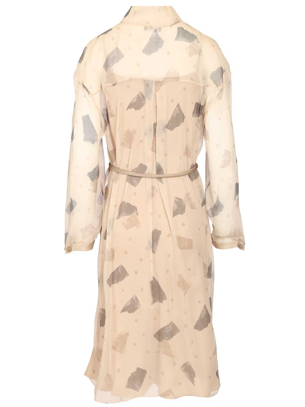 Emporio Armani Silk Dress Dresses - Multicolor | 9063b88377ad218057bc81d3080a10917f3b195e