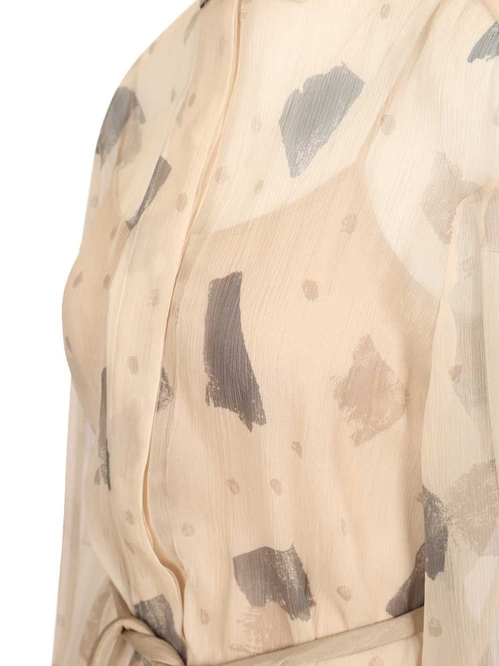 Emporio Armani Silk Dress Dresses - Multicolor | f914cf78b5d21eac484a48b0d1c12a5f9f8f5cb3