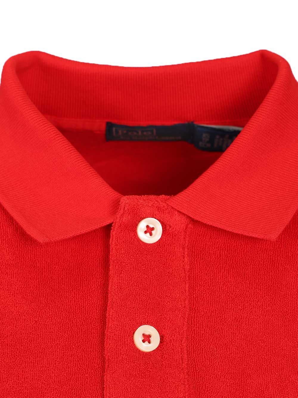 Polo Ralph Lauren Long-Sleeved Polo Shirt Jackets - Red | 27c4d3770dd9486dfb01bc38edc2b143ea3810ea
